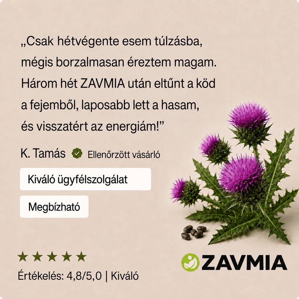 ZAVMIA – Máriatövis · májtámogatás